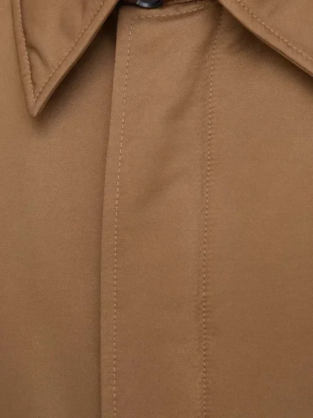 Palton Tiger Of Sweden cu dungi de tigru maro