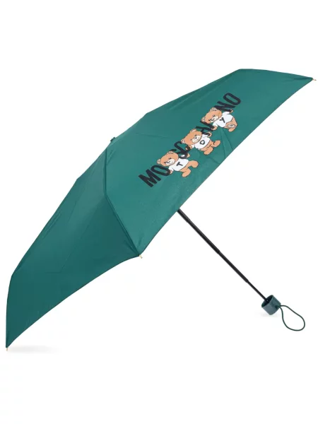 Umbrelă Moschino cu imagine verde