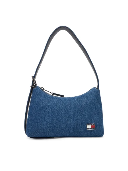 Tommy Jeans Дамска чанта Tjw Cool Denim Shoulder Bag син