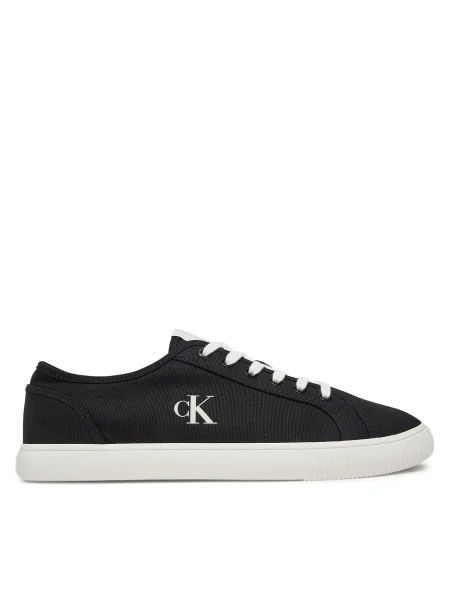 Calvin Klein Jeans Tenisky Ess Vulc Low Mg Canvas čierna