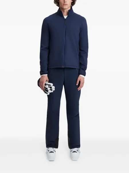 Geacă Aztech Mountain din fleece albastru