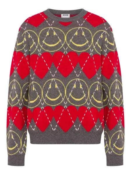 Pulover Moschino gri