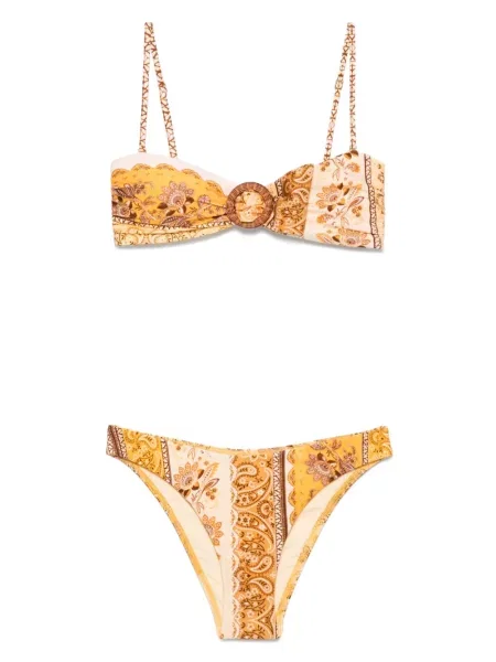 Bikini Zimmermann bambusowy żółty