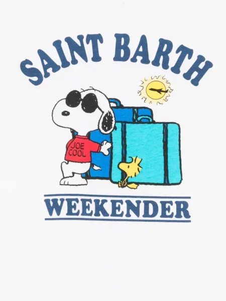 Koszulka dziecięca Mc2 Saint Barth biała