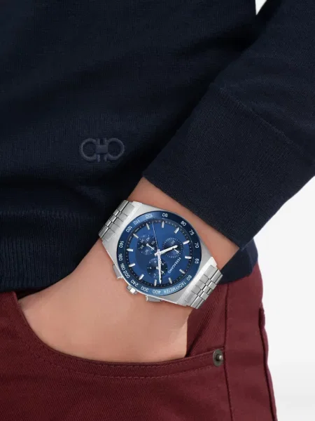 Ceas Ferragamo albastru