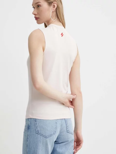 Top Superdry růžový