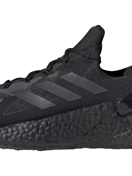 Top Adidas alergare cu decolteu în V alb