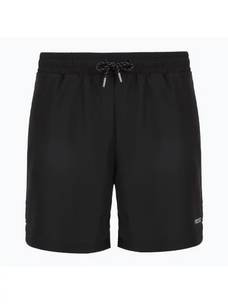 Szorty kąpielowe PROSTO Basy black czarne