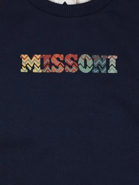 Sweter dziecięcy Missoni niebieski