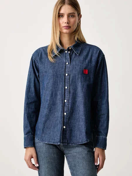 Max&Co. cămașă pentru femei din denim ULTIMO