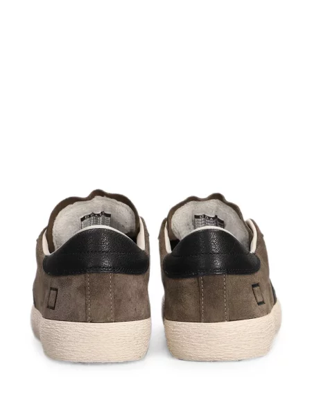 Sneakerși D.a.t.e. din piele de căprioară maro