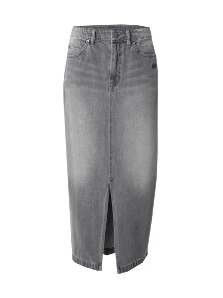 Adidas Fustă de blugi adicolor gri