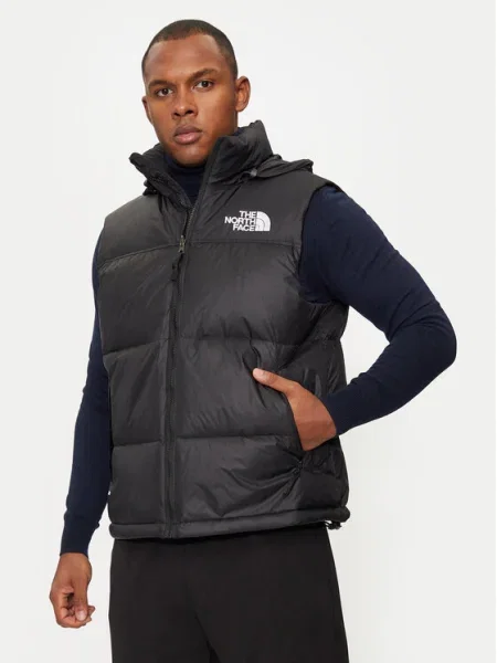 The North Face Vestă Retro Nuptse negru