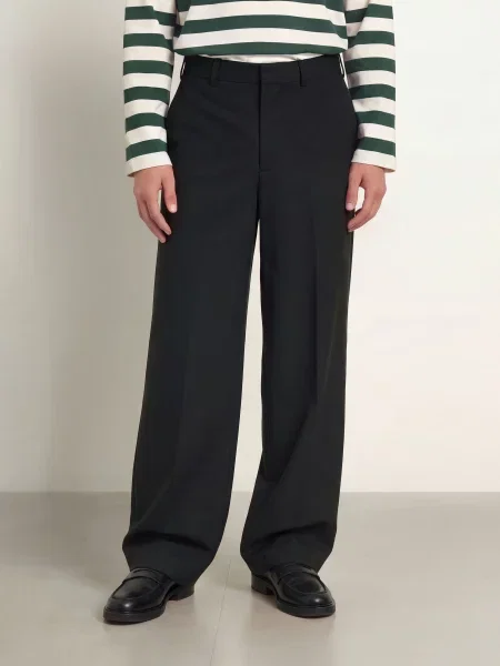 Arket Kalhoty Regular Fit černá