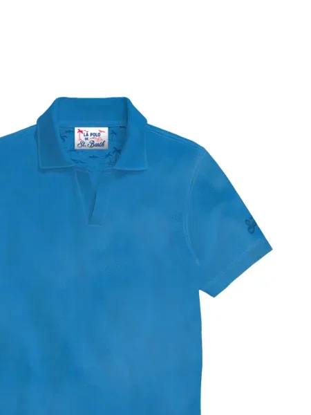 Tricou polo Mc2 Saint Barth albastru