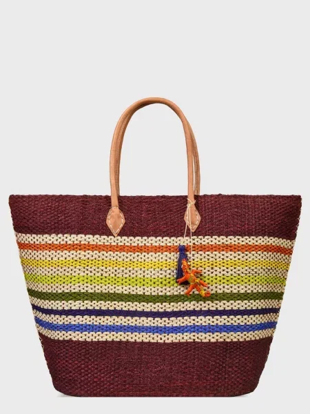 Le Comptoir de la plage Пляжна сумка Kirindy_SGM_CHO Солома коричневий
