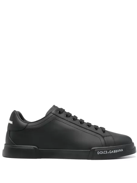 Sneakerși Dolce & Gabbana Portofino negru