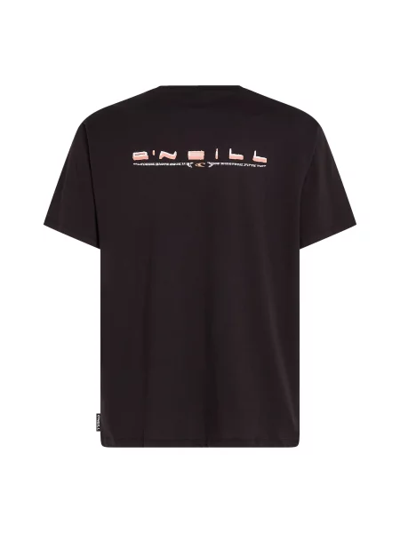 O'NEILL Póló Retro Back világos-rózsaszín / fekete fehér