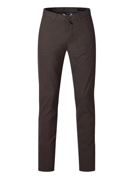 Чіноси Pierre Cardin бавовна/поліестер/еластан коричневий