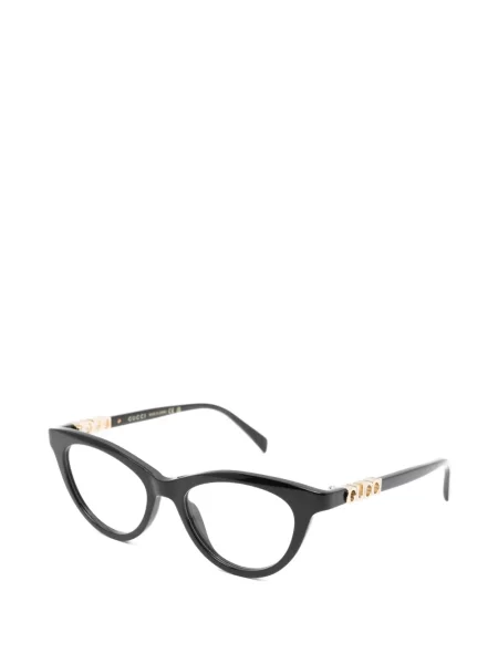 Sunčane naočale Gucci Eyewear s autogramom crna