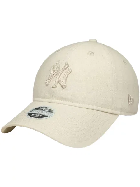 Lenvászon baseball sapka New Era bézs