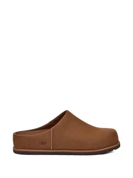 Papuci de casă Ugg din piele maro