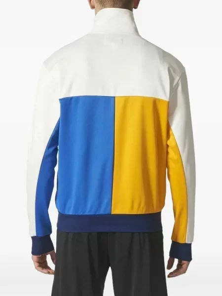 Strečové vícebarevný polotričko Adidas s autogramem šedé