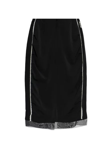 Fustă midi Avavav cu paiete până la genunchi negru