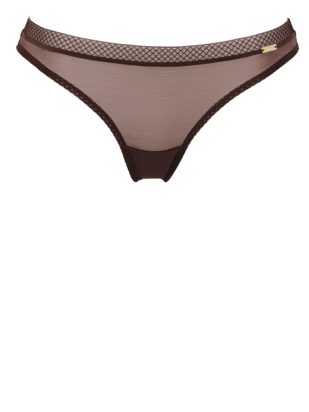 Труси GOSSARD Glossies поліамід/еластан коричневий