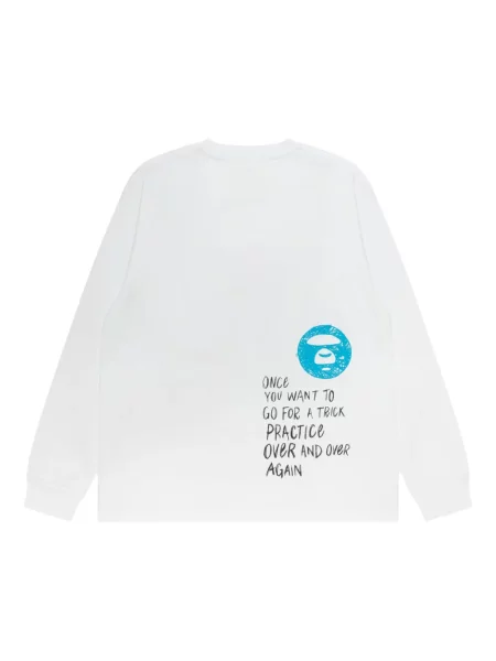 Tricou Aape By A Bathing Ape lung alb