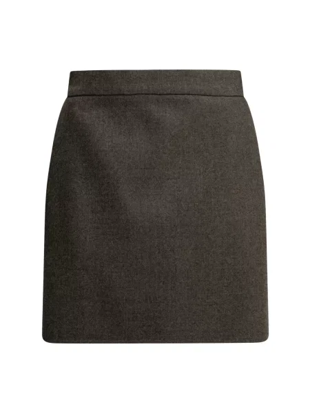 Spódnica Max Mara wełniana szara