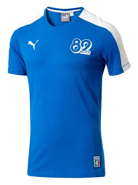 Tricou Puma cu autograf albastru