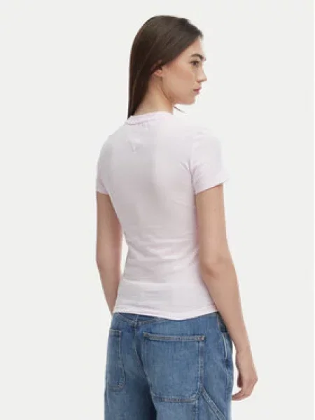 Tommy Jeans Póló rózsaszín
