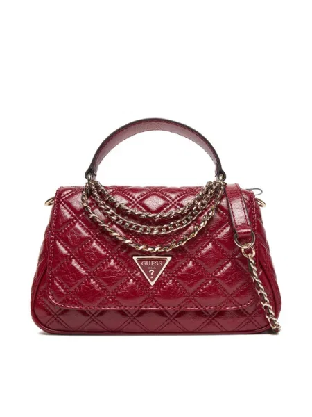 Guess Дамска чанта бордо