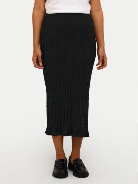 Kaffe Fustă tip creion Silla negru