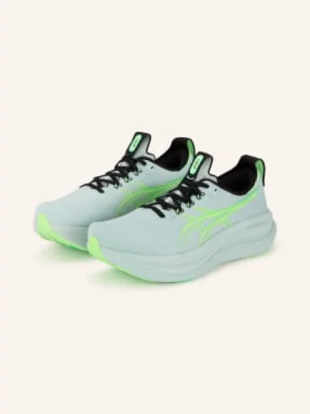 Běžecké boty ASICS Gel-Nimbus 28 cold moss/illuminate green černé