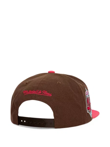 Kepurė su snapeliu Mitchell & Ness ruda