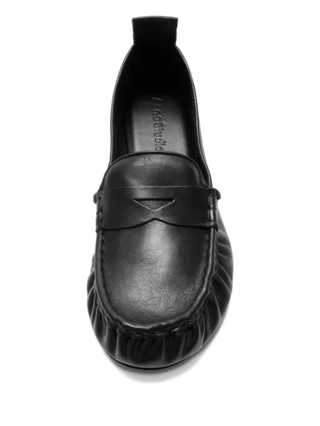 Pantofi loafer Acne Studios din piele negru