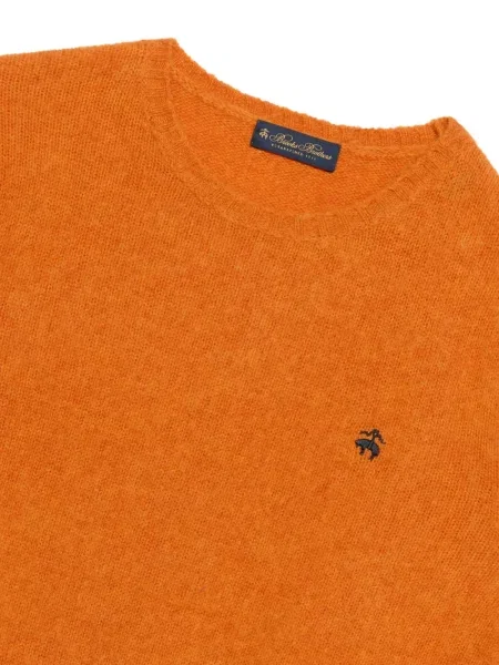 Pulover Brooks Brothers de lână portocaliu