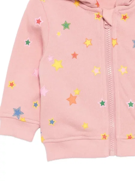 Bluza z kapturem dziecięca Stella Mccartney różowa