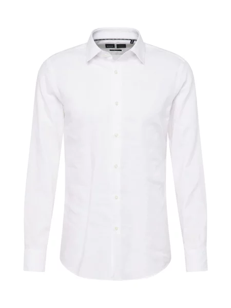 BOSS Black Biznis košeľa P-Hanks' biela