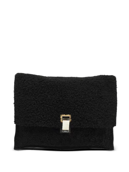 Geantă plic Proenza Schouler din piele de oaie negru