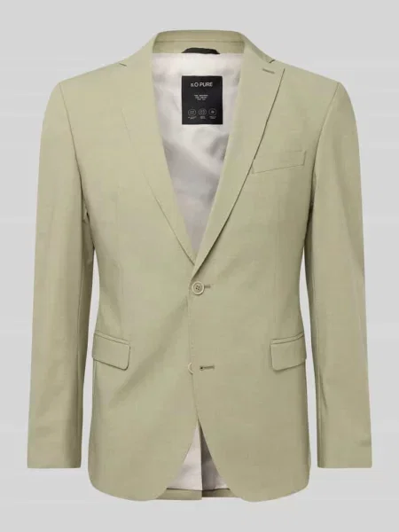 Marynarka do garnituru o kroju slim fit z melanżowego streczu S.oliver Black Label