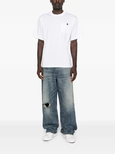 Tricou Sacai alb
