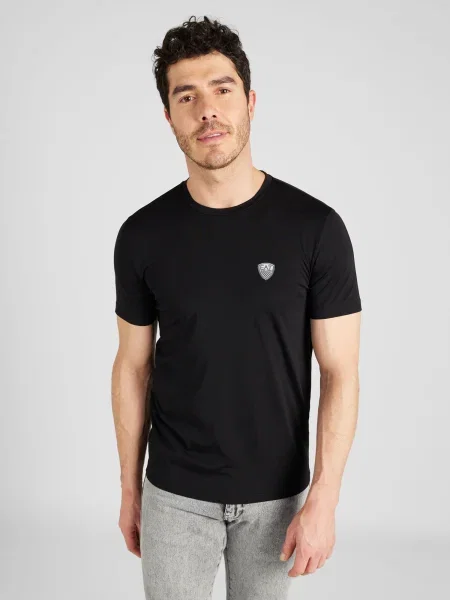 Tricou Ea7 Emporio Armani negru