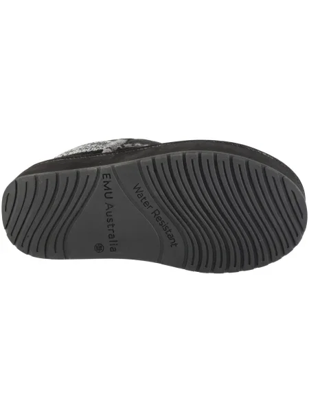 Pantofi Emu tricotate negru