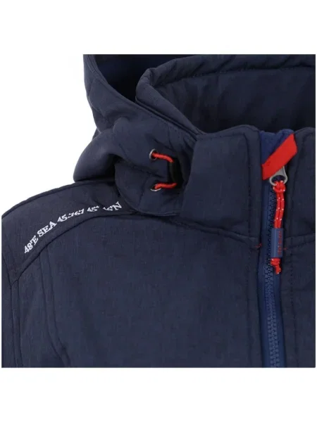 Geacă Vent Du Cap softshell albastru