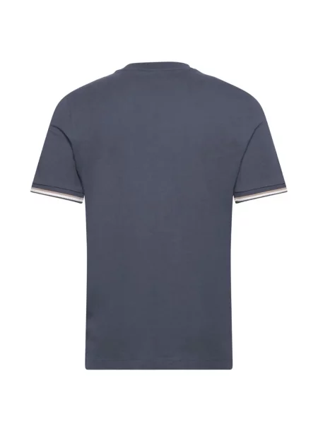 Tricou Boss cu dungi albastru
