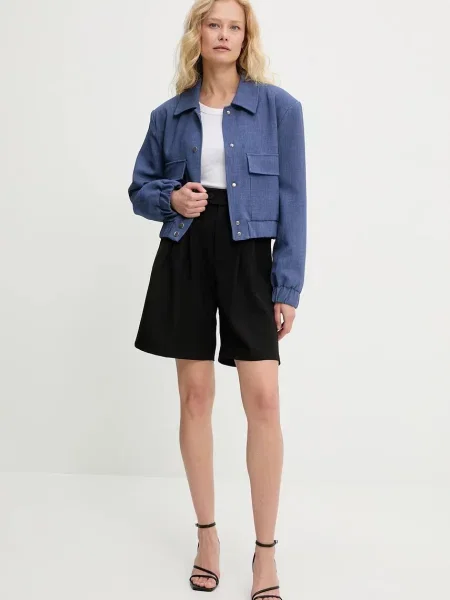 Answear Lab kurtka przejściowa niebieski