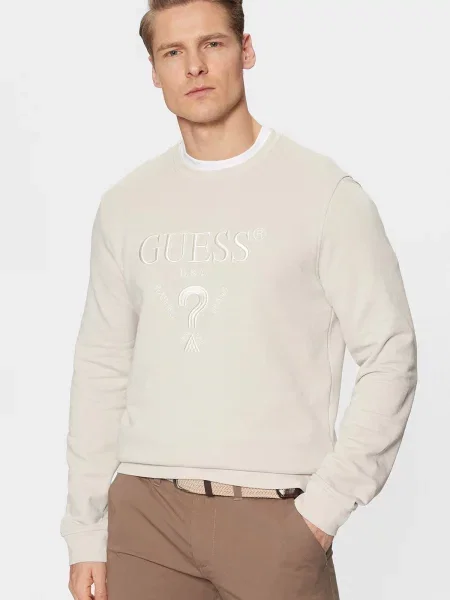 Свитшот Guess бежевый